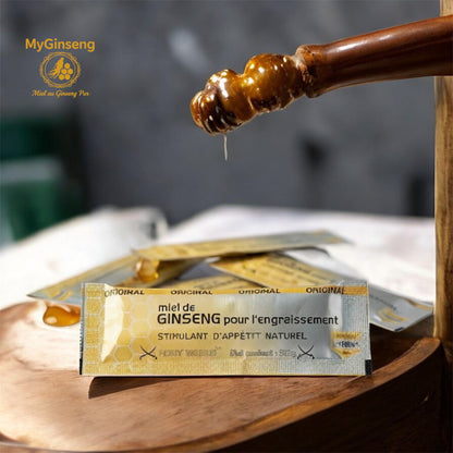 Stick Miel de Ginseng stimulant d'appétit naturel